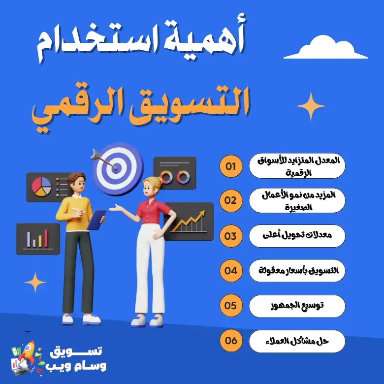 أهمية استخدام التسويق الرقمي