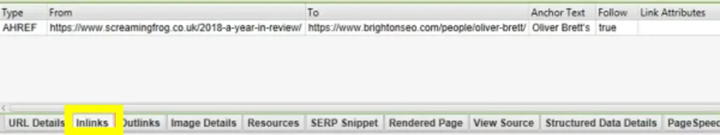 روابط معطلة في الجزء السفلي من النافذة