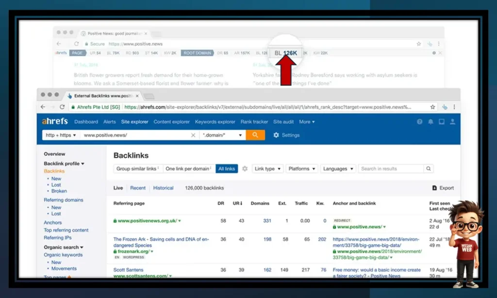 شريط أدوات تهريفس: (Chrome و Firefox)
