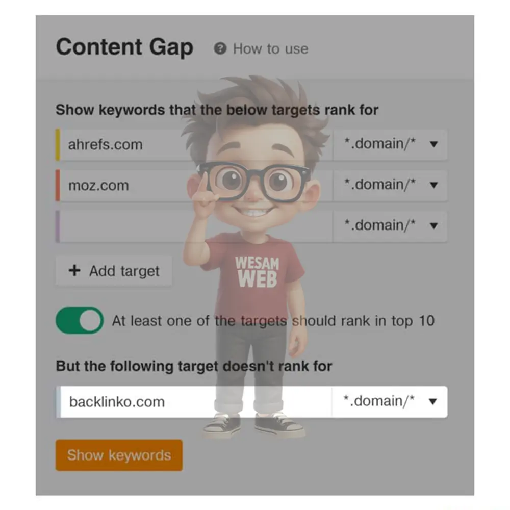فجوة المحتوى Content Gap