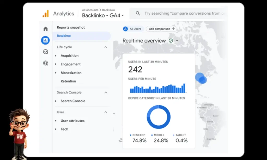 كيف أعرف أن Google Analytics 4 يعمل بشكل صحيح؟