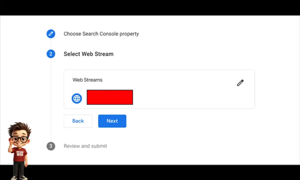 للمتابعة، انقر على «Next» (التالي) في تلك النافذة.