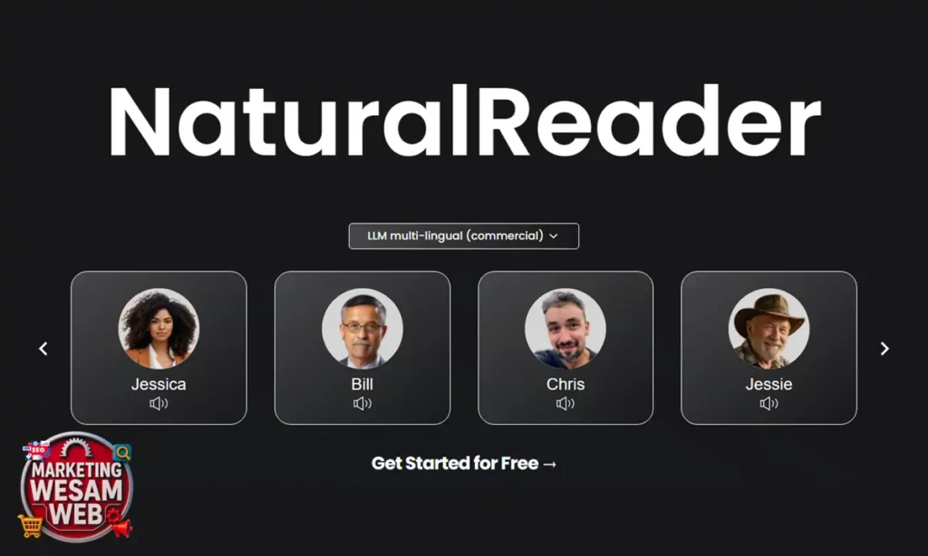 Natural Reader هو واحد من أعرق وأشهر المواقع في مجال تحويل النص إلى صوت