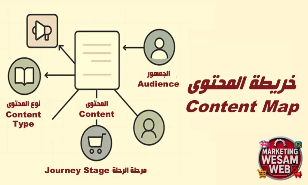 ما هي خريطة المحتوى؟