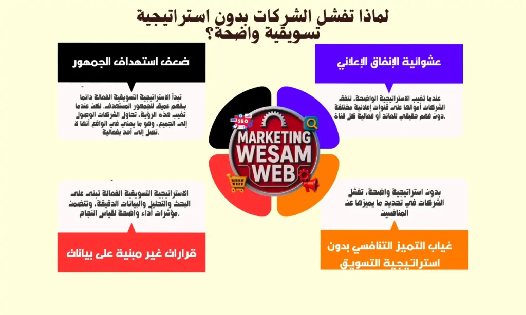 لماذا تفشل الشركات بدون ماركتنج استراتيجي واضحة؟