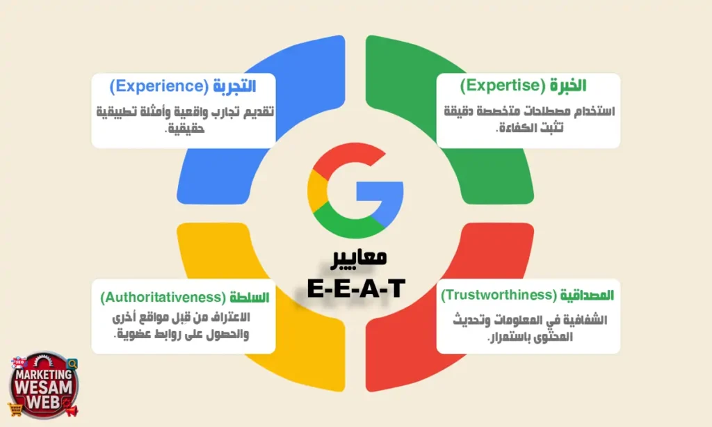 معايير E-E-A-T