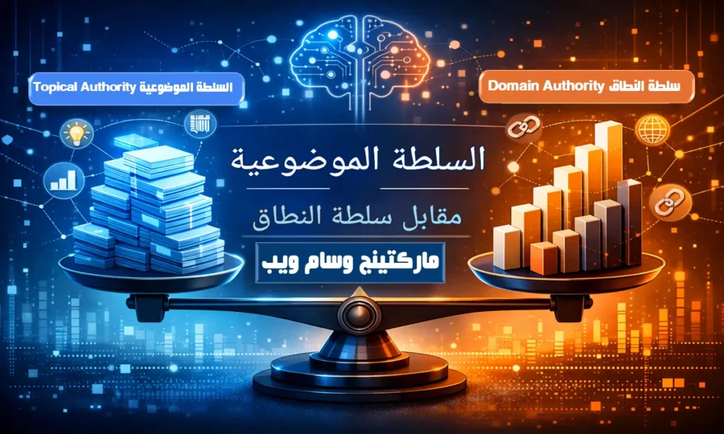 الفرق بين Topical Authority وDomain Authority