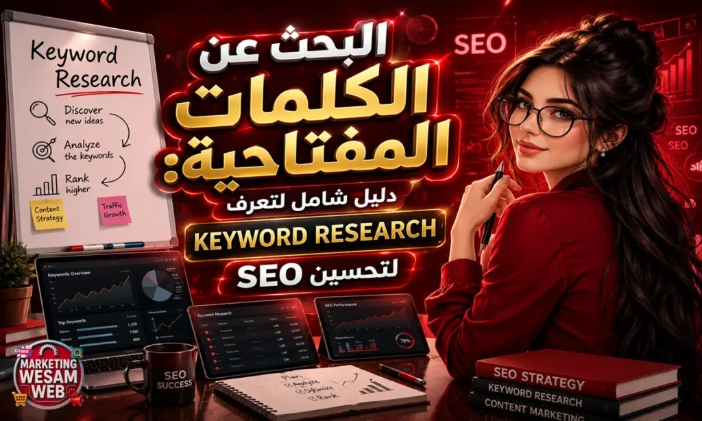 البحث عن الكلمات المفتاحية