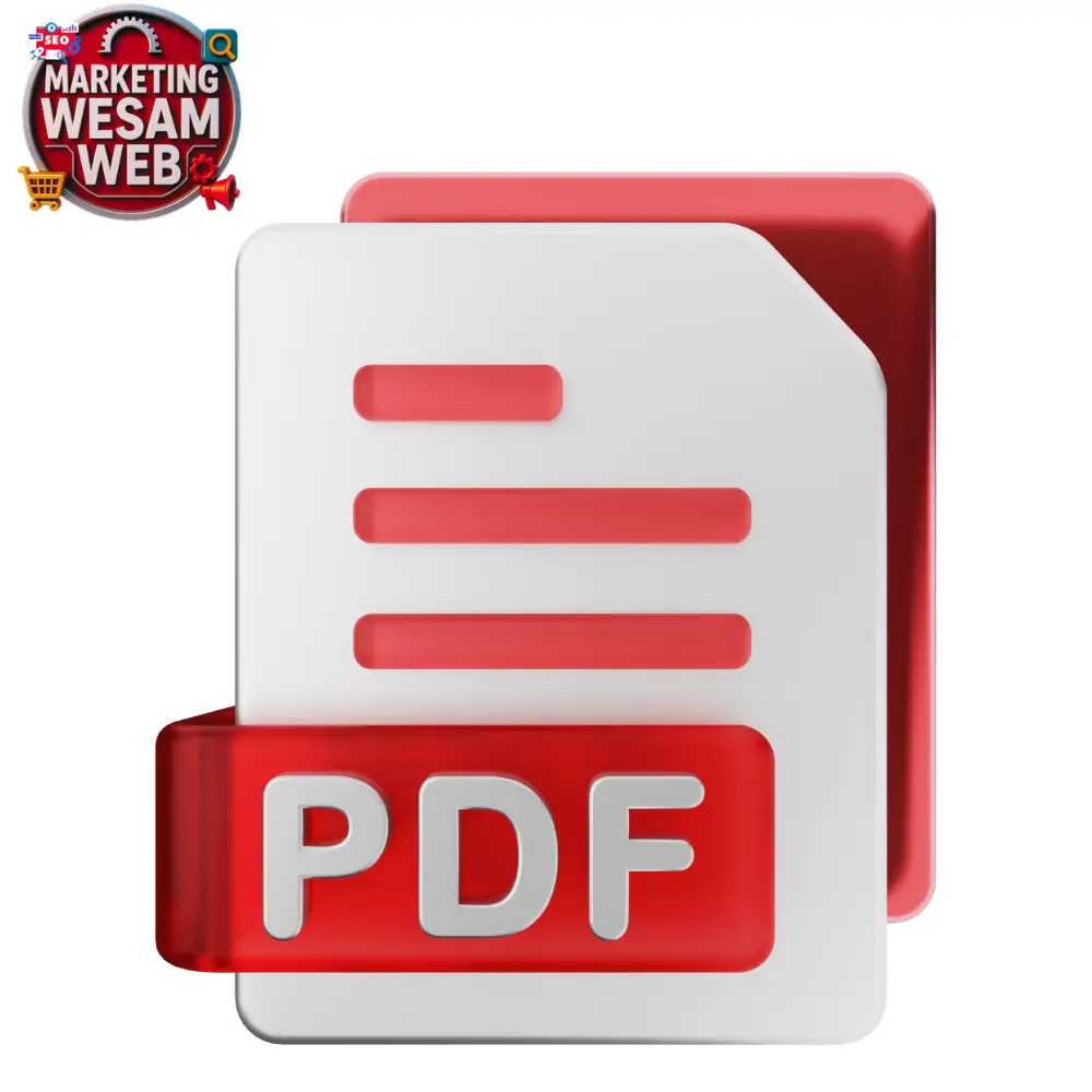 كيف تتم كتابة المقالات بصيغة PDF؟